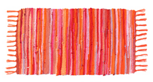 Alfombra Brizna Naranja