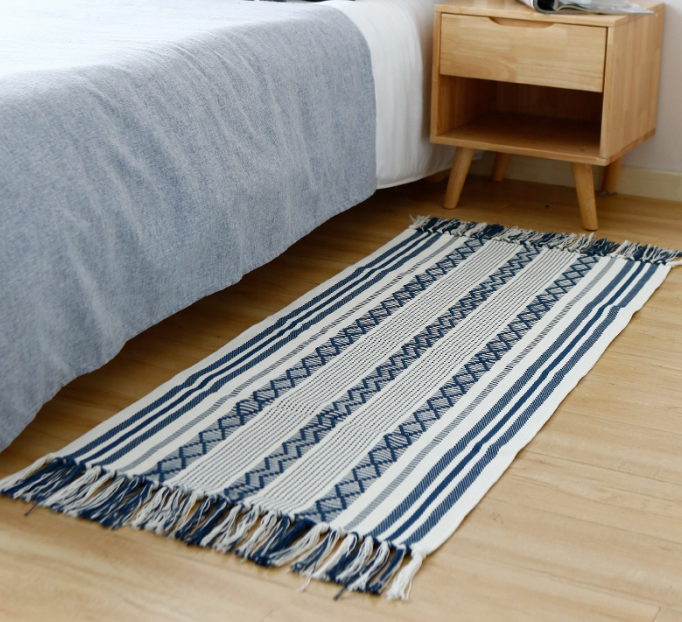 Alfombra Marroquí Azul